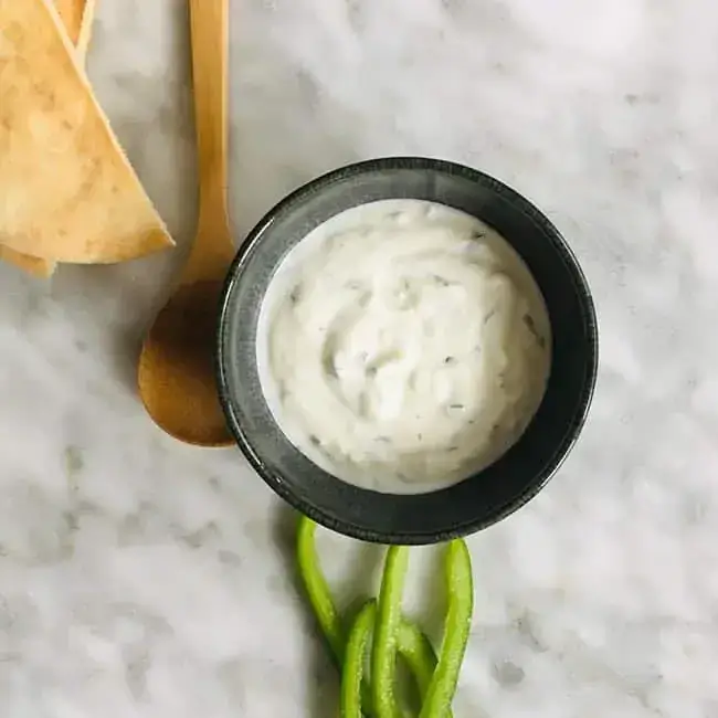 Griekse Yoghurt dip maken recept
