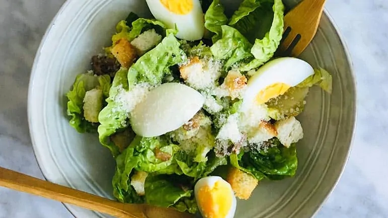 Caesar salade recept