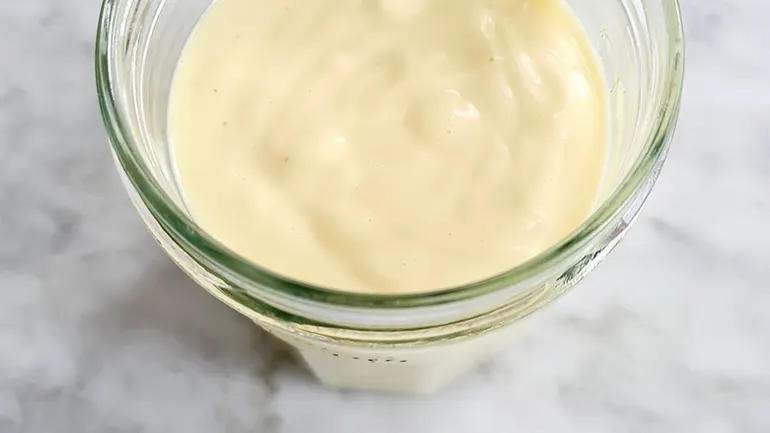 Romige mayonaise maken
